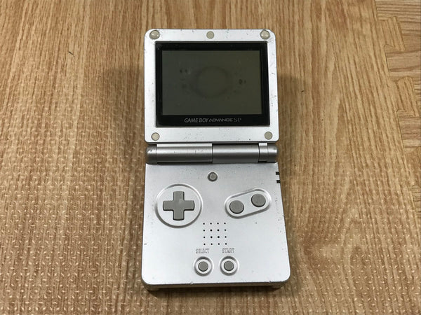 GameBoy Advance SP Platinum Silver Console Nintendo Japan - With