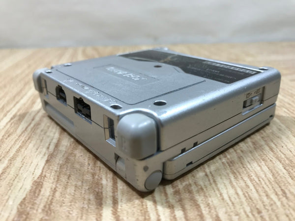 GameBoy Advance SP Platinum Silver Console Japan - Tested Working