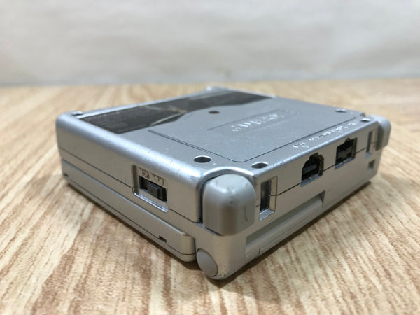 GameBoy Advance SP Platinum Silver Console Japan - Tested Working