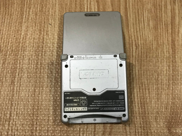GameBoy Advance SP Platinum Silver Console Nintendo Japan - With