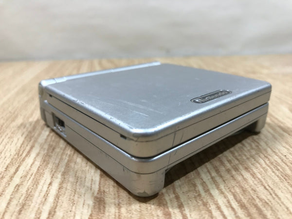 GameBoy Advance SP Platinum Silver Console Nintendo Japan - With