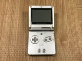 GameBoy Advance SP Platinum Silver Console Japan - Tested Working LG9395