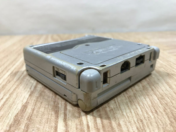 GameBoy Advance SP Platinum Silver Console Japan - Tested Working
