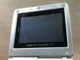 GameBoy Advance SP Platinum Silver Console Japan - Tested Working LG9396