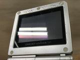 GameBoy Advance SP Platinum Silver Console Japan - Tested Working LG9396