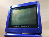 GameBoy Advance SP Azurite Blue Console Nintendo Japan - With Defects LG9398