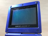 GameBoy Advance SP Azurite Blue Console Nintendo Japan - With Defects LG9399