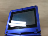 GameBoy Advance SP Azurite Blue Console Nintendo Japan - With Defects LG9399