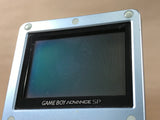 GameBoy Advance SP Pearl Blue Console Nintendo Japan - With Defects LG9401