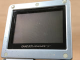 GameBoy Advance SP Pearl Blue Console Nintendo Japan - Tested Working LG9406