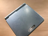 GameBoy Advance SP Pearl Blue Console Nintendo Japan - Tested Working LG9406