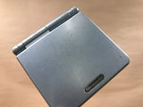GameBoy Advance SP Pearl Blue Console Nintendo Japan - Tested Working LG9407