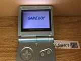 GameBoy Advance SP Pearl Blue Console Nintendo Japan - Tested Working LG9407