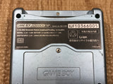 GameBoy Advance SP Pearl Blue Console Nintendo Japan - Tested Working LG9408