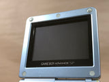 GameBoy Advance SP Pearl Blue Console Nintendo Japan - Tested Working LG9410