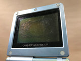 GameBoy Advance SP Pearl Blue Console Nintendo Japan - With Defects LG9411