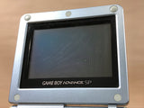 GameBoy Advance SP Pearl Blue Console Nintendo Japan - With Defects LG9412