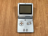 GameBoy Advance SP Pearl Blue Console Nintendo Japan - Tested Working LG9413