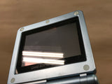 GameBoy Advance SP Pearl Blue Console Nintendo Japan - Tested Working LG9413
