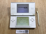 Nintendo DS Lite Crystal White Console Nintendo Japan - With Defects LG9416