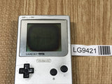 GameBoy Pocket Silver Console Nintendo Japan - With Defects LG9421