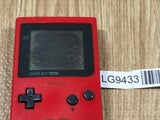 GameBoy Pocket Red Console Nintendo Japan - With Defects LG9433