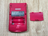 GameBoy Color Red Console Nintendo Japan - Tested Working LG9439