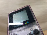 GameBoy Color Clear Purple Console Nintendo Japan - Tested Working LG9444