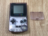 GameBoy Color Clear Purple Console Nintendo Japan - Tested Working LG9444