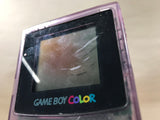 GameBoy Color Clear Purple Console Nintendo Japan - Not Working LG9445