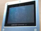 GameBoy Advance SP Pearl Blue Console Nintendo Japan - With Defects LG9479