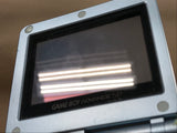 GameBoy Advance SP Pearl Blue Console Nintendo Japan - With Defects LG9479