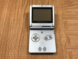 GameBoy Advance SP Pearl Blue Console Nintendo Japan - Tested Working LG9480