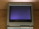 GameBoy Advance SP Pearl Blue Console Nintendo Japan - With Defects LG9482