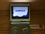GameBoy Advance SP Pearl Blue Console Nintendo Japan - With Defects LG9483