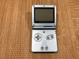 GameBoy Advance SP Pearl Blue Console Nintendo Japan - With Defects LG9484