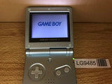 GameBoy Advance SP Pearl Blue Console Nintendo Japan - Tested Working LG9485