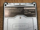 GameBoy Advance SP Pearl Blue Console Nintendo Japan - Tested Working LG9486