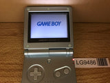 GameBoy Advance SP Pearl Blue Console Nintendo Japan - Tested Working LG9486