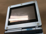 GameBoy Advance SP Pearl Blue Console Nintendo Japan - Tested Working LG9487