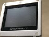 GameBoy Advance SP Platinum Silver Console Japan - Tested Working LG9491