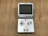 GameBoy Advance SP Platinum Silver Console Japan - Tested Working LG9491