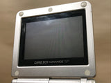 GameBoy Advance SP Platinum Silver Console Japan - Tested Working LG9493