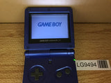 GameBoy Advance SP Azurite Blue Console Nintendo Japan - With Defects LG9494