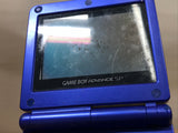 GameBoy Advance SP Azurite Blue Console Nintendo Japan - With Defects LG9495