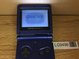 GameBoy Advance SP Azurite Blue Console Nintendo Japan - With Defects LG9496