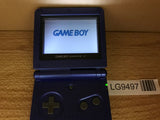GameBoy Advance SP Azurite Blue Console Nintendo Japan - Tested Working LG9497