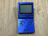 GameBoy Advance SP Azurite Blue Console Nintendo Japan - Tested Working LG9497