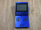 GameBoy Advance SP Azurite Blue Console Nintendo Japan - Tested Working LG9498