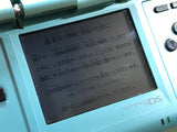 Nintendo DS Turquoise Blue Console Nintendo Japan - With Defects LG9516